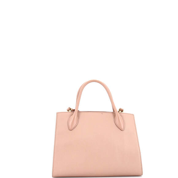 Prada Medium Monochrome Tote Saffiano with City Calf - Picture 3 of 7